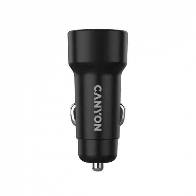 CANYON car charger OnDrive 24  24W 2xUSB-A Black — image 5