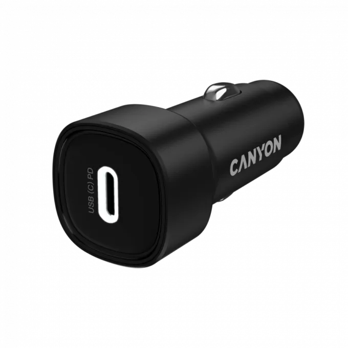 CANYON car charger OnDrive 30 PD 30W USB-C Black — image 1