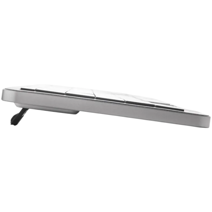 CLEVETURA CLVX 1 Touch-On-Keys AI Wireless Keyboard, ANSI US Windows Layout, Scissor Switches, Aluminum Chassis, Interactive RGB, Windows/Linux/MacOS support — image 3