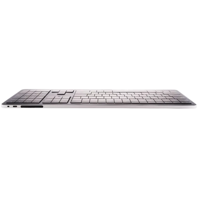 CLEVETURA CLVX 1 Touch-On-Keys AI Wireless Keyboard, ANSI US Windows Layout, Scissor Switches, Aluminum Chassis, Interactive RGB, Windows/Linux/MacOS support — image 4