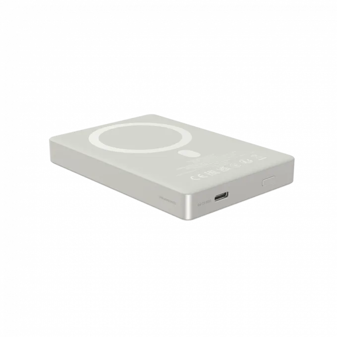CANYON magnetic power bank OnPower 511 PD20W 10000mAh Aluminium Star Grey — image 2
