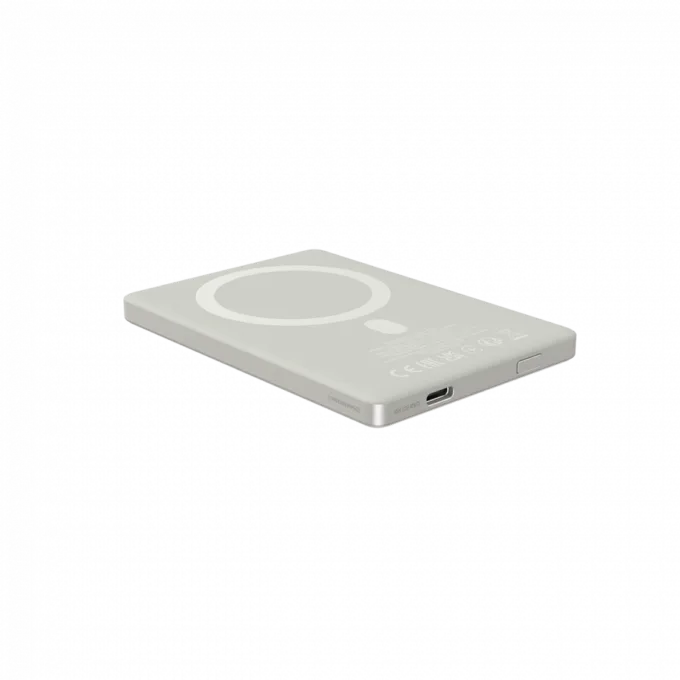 CANYON magnetic power bank OnPower 500 PD20W 5000mAh Aluminium Star Grey — image 1