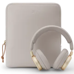 Beoplay H100 Leather Pouch Hourglass Sand