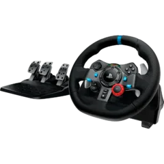 LOGITECH G29 Driving Force Racing Wheel for PlayStation5 and PlayStation4 - BLACK - USB - PLUGCG - WWi-9006 - WHEEL