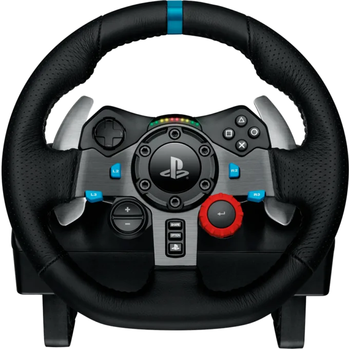 LOGITECH G29 Driving Force Racing Wheel for PlayStation5 and PlayStation4 - BLACK - USB - PLUGCG - WWi-9006 - WHEEL — image 5