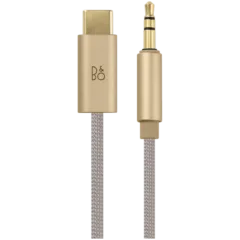 Beoplay H100 Audio Cable Fabric Hourglass Sand