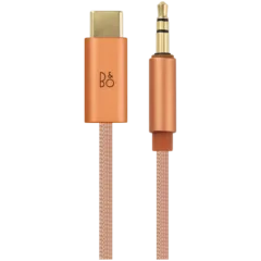 Beoplay H100 Audio Cable Fabric Sunset Apricot