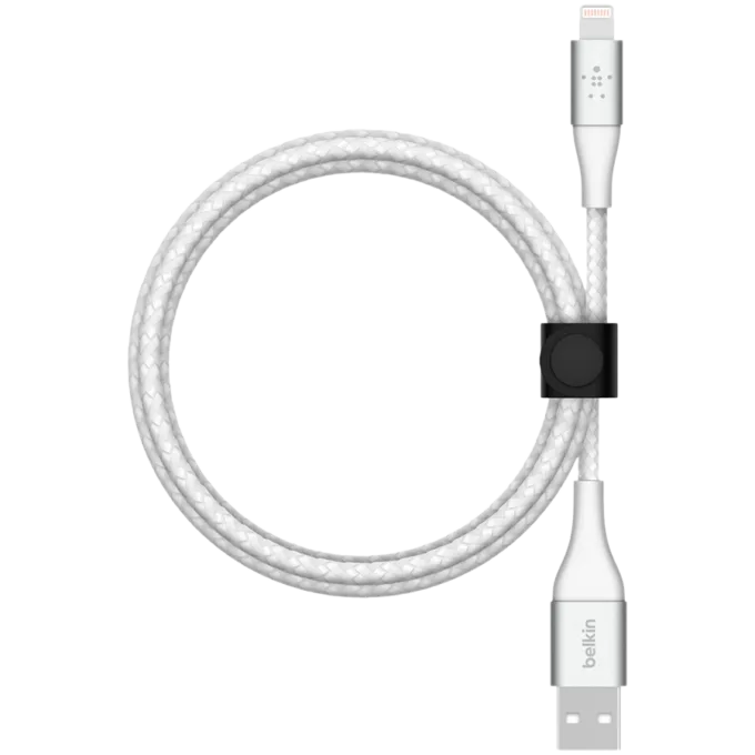 BELKIN Lightning to USB-A Cable Braided, 2M, White — image 4