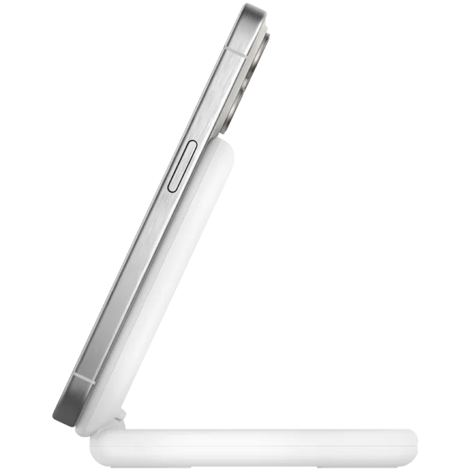 BELKIN Qi2 15w Magnetic Stand, White — image 2