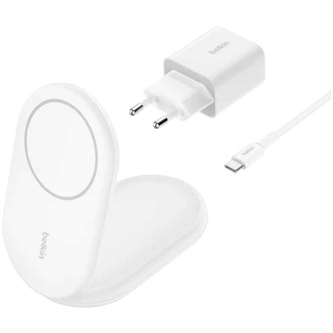 BELKIN Qi2 15w Magnetic Stand, White — image 5