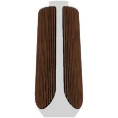 Beolab 50 Side Panel Set Walnut