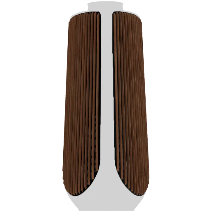 Beolab 50 Side Panel Set Walnut — image 1