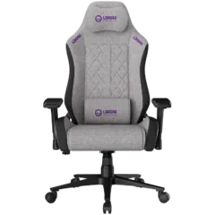 LORGAR CHA41, Ergonomic Gaming Chair Advanced, premium anti-stain fabric, Grey