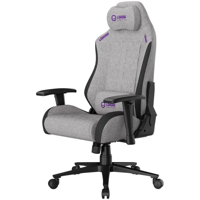 LORGAR CHA41, Ergonomic Gaming Chair Advanced, premium anti-stain fabric, Grey — image 15