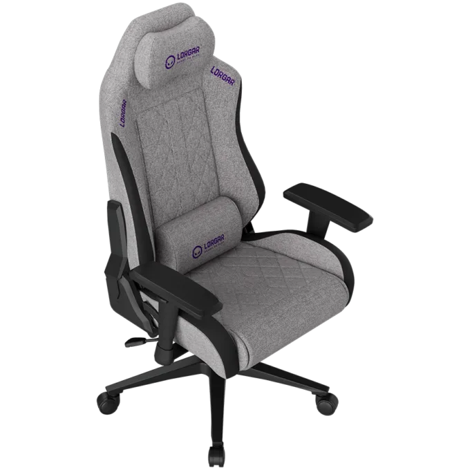 LORGAR CHA41, Ergonomic Gaming Chair Advanced, premium anti-stain fabric, Grey — image 16