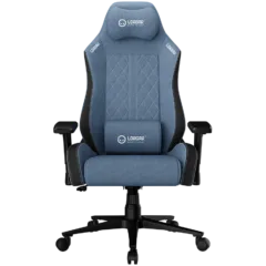 LORGAR CHA41, Ergonomic Gaming Chair Advanced, premium anti-stain fabric, Blue