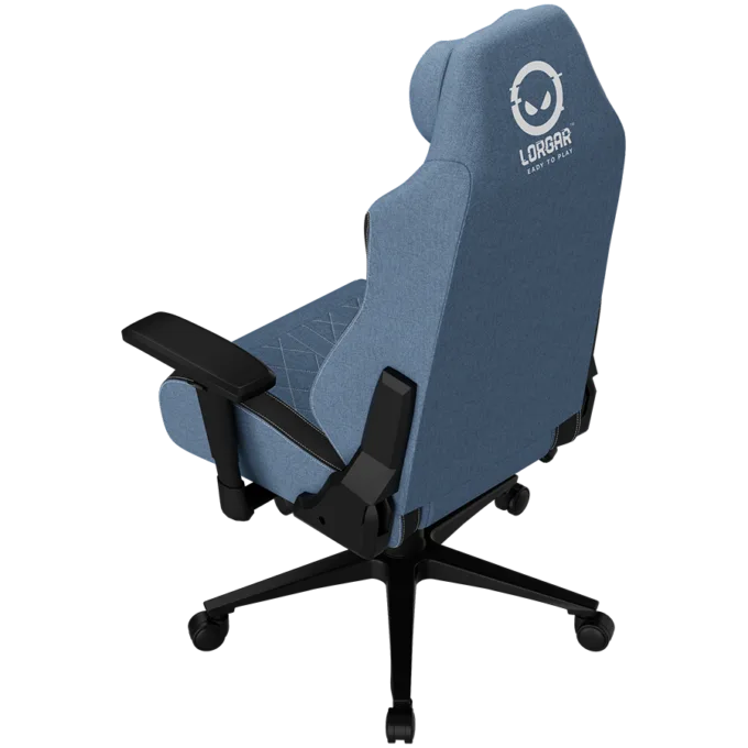 LORGAR CHA41, Ergonomic Gaming Chair Advanced, premium anti-stain fabric, Blue — image 8