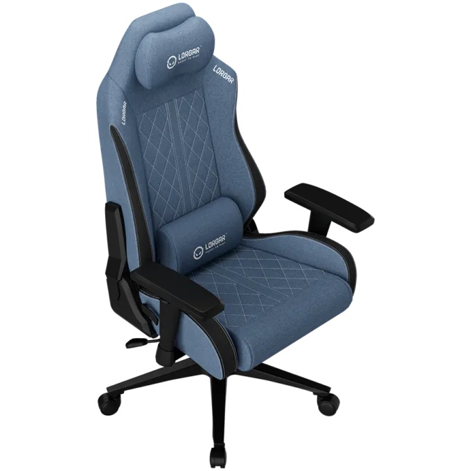 LORGAR CHA41, Ergonomic Gaming Chair Advanced, premium anti-stain fabric, Blue — image 16