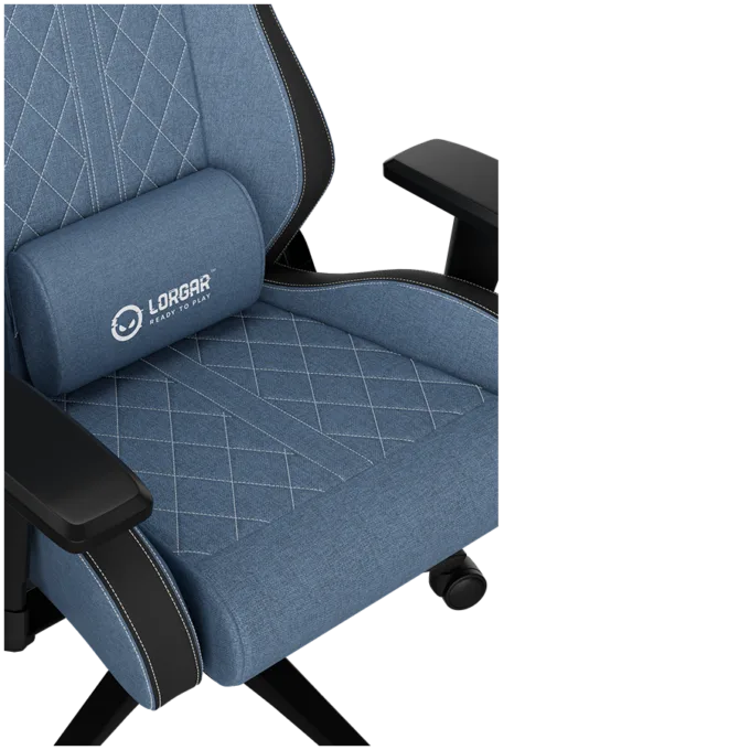 LORGAR CHA41, Ergonomic Gaming Chair Advanced, premium anti-stain fabric, Blue — image 18