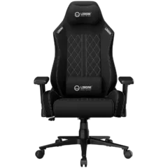 LORGAR CHA41, Ergonomic Gaming Chair Advanced, premium anti-stain fabric, Black/white