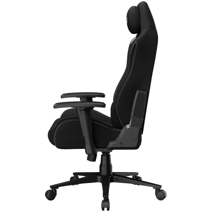 LORGAR CHA41, Ergonomic Gaming Chair Advanced, premium anti-stain fabric, Black/white — image 6