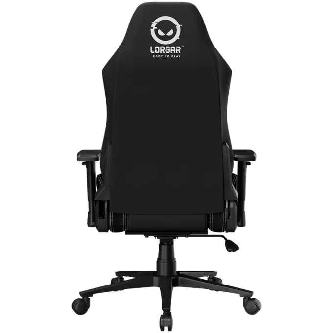 LORGAR CHA41, Ergonomic Gaming Chair Advanced, premium anti-stain fabric, Black/white — image 9