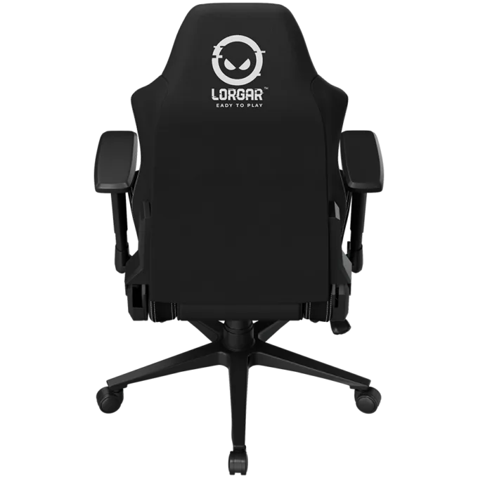 LORGAR CHA41, Ergonomic Gaming Chair Advanced, premium anti-stain fabric, Black/white — image 10