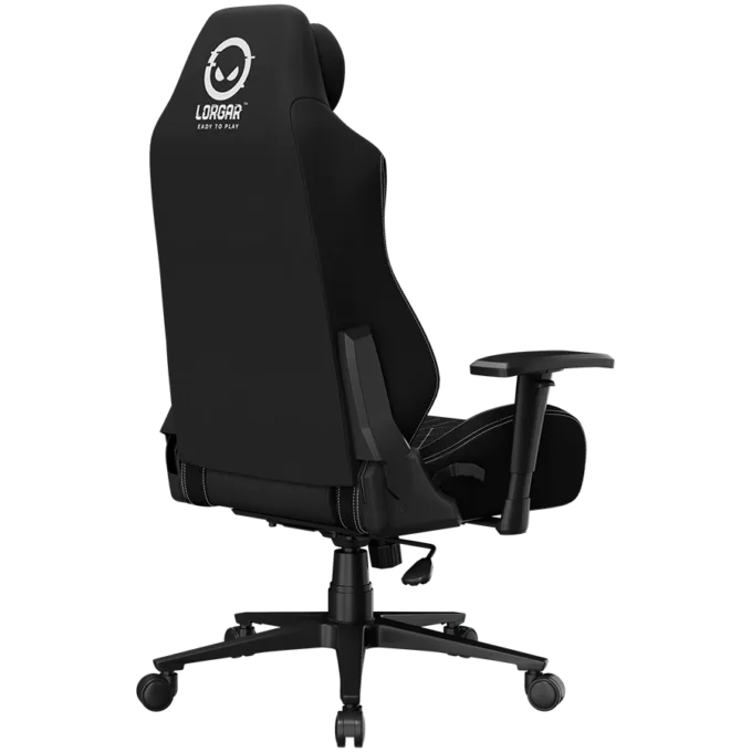 LORGAR CHA41, Ergonomic Gaming Chair Advanced, premium anti-stain fabric, Black/white — image 13