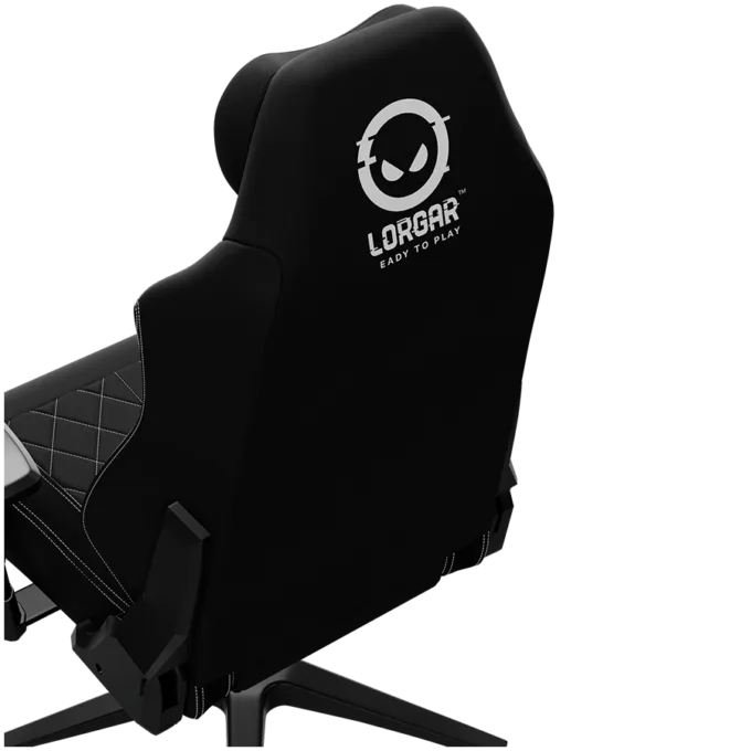 LORGAR CHA41, Ergonomic Gaming Chair Advanced, premium anti-stain fabric, Black/white — image 20