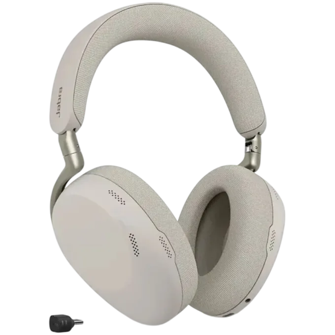 JABRA Evolve3 85, UC, Link390c, Warm Gray — image 1