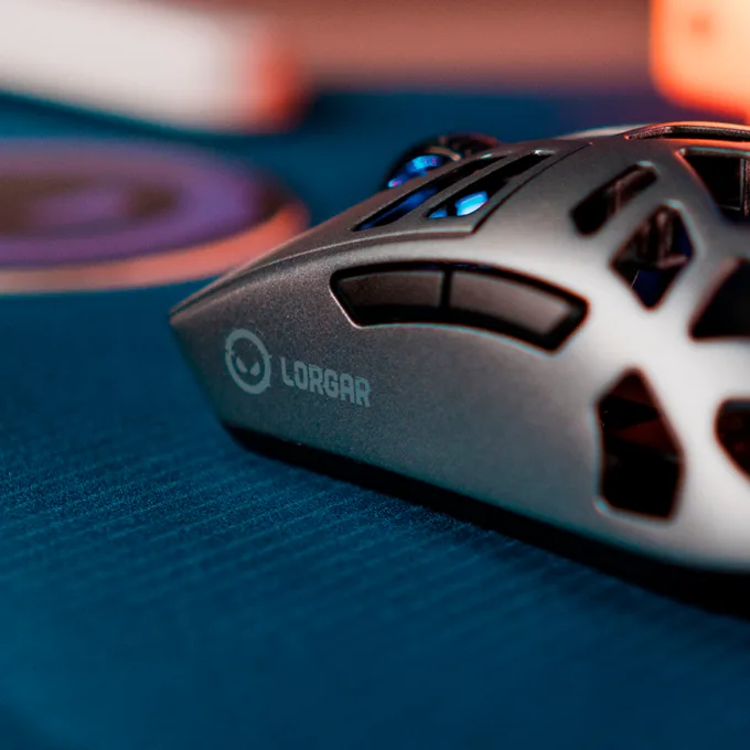 LORGAR MSE90W, Magnesium Alloy Wireless Gaming Mouse Elite, Dark Grey — image 16