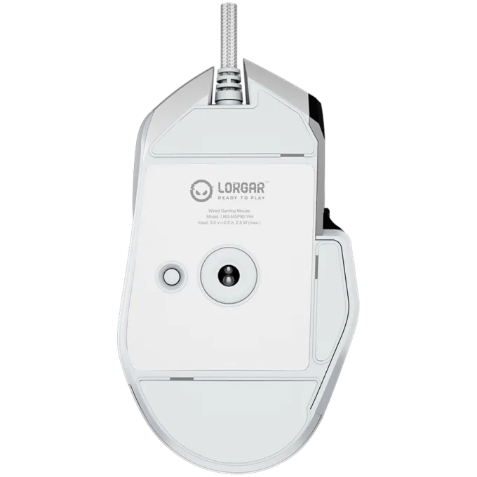LORGAR MSP80, 8000 Hz Gaming Mouse Pro, White — image 7
