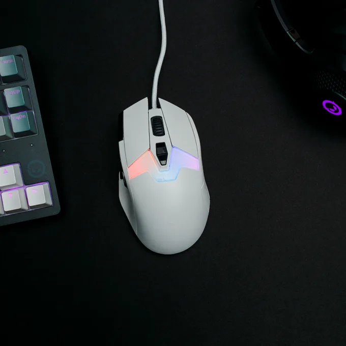 LORGAR MSP80, 8000 Hz Gaming Mouse Pro, White — image 9