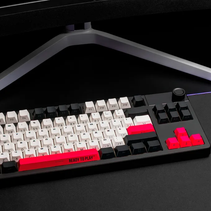 LORGAR KBP70TKLW, Wireless TKL Mechanical Gaming Keyboard Pro, White, EN layout — image 11