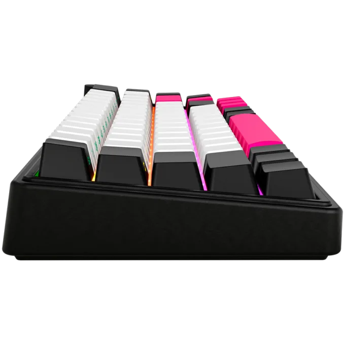LORGAR KBP70MW, Wireless 65% Mechanical Gaming Keyboard Pro, Black/red, EN layout — image 4