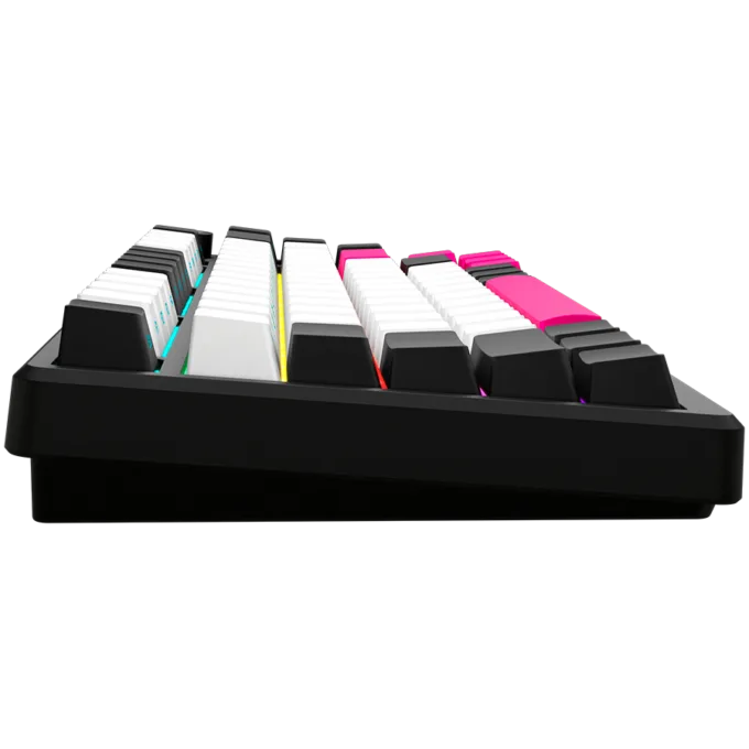 LORGAR KBP7075W, Wireless 75% Mechanical Gaming Keyboard Pro, Black/red, EN layout — image 4