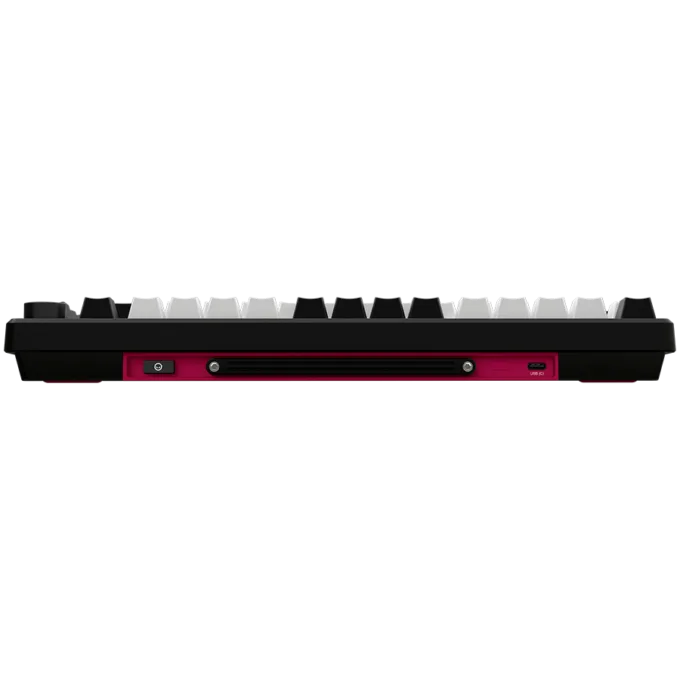 LORGAR KBP7075W, Wireless 75% Mechanical Gaming Keyboard Pro, Black/red, EN layout — image 6