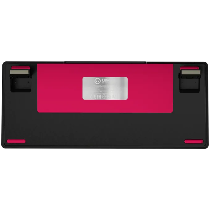 LORGAR KBP7075W, Wireless 75% Mechanical Gaming Keyboard Pro, Black/red, EN layout — image 8