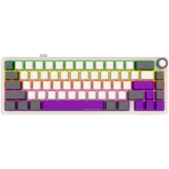 LORGAR KBP70MW, Wireless 65% Mechanical Gaming Keyboard Pro, Beige, EN layout