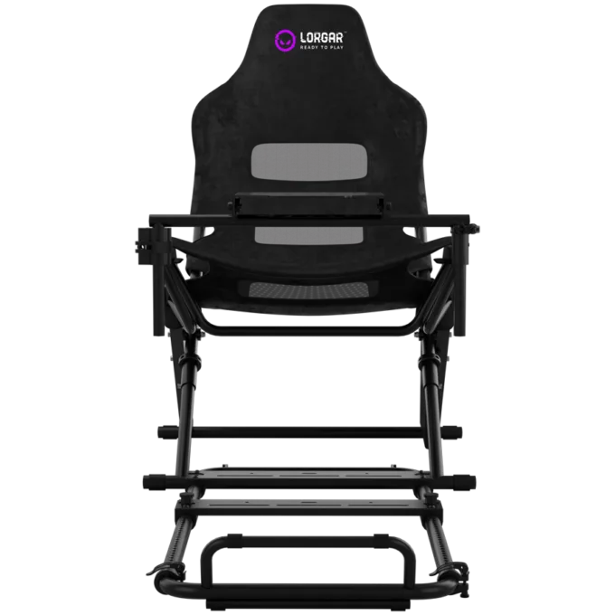 LORGAR FLEX RAF1, Sim Racing Cockpit Advanced, Foldable, 150x72x113 cm-playing, 38x72x126cm-folded, Black — image 3