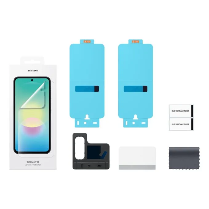 Samsung Anti-reflecting Film for Galaxy A27 transparent 2 pcs. — image 3