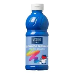 LB EDUCATION GOUACHE REDIMIX 500ML BTL CYAN