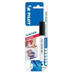 PILOT BLISTER PINTOR MARKER FINE TIP BLACK