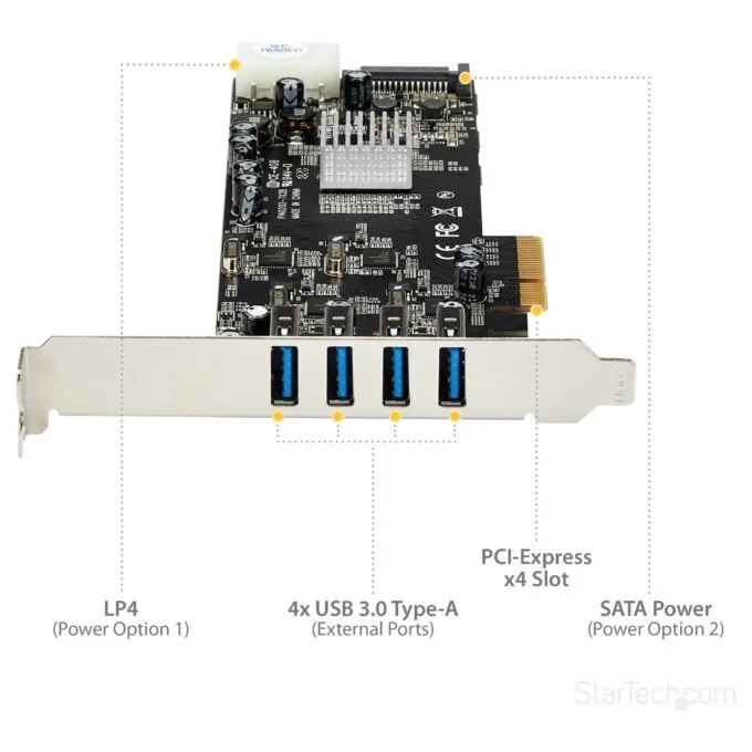 StarTech.com PEXUSB3S44V interface cards/adapter — image 12