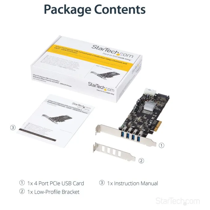 StarTech.com PEXUSB3S44V interface cards/adapter — image 13