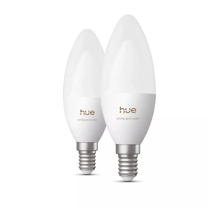Philips Hue E14 3.7W RGBW B39 candle 2-pack — image 2