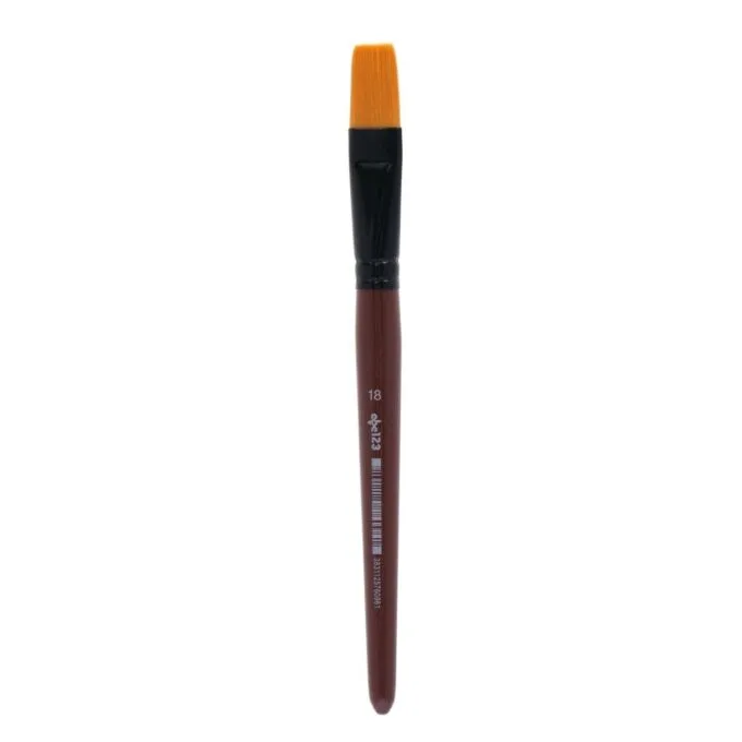 ABC123 ARTIST BRUSHES FLAT 18 — image 1