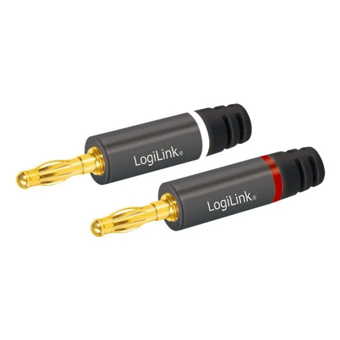 LogiLink audio, wtyk bananowy zestaw — image 2