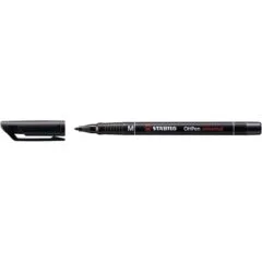 STABILO OHPEN UNIVERSAL PERMANET BLACK MEDIUM