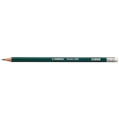 STABILO OTHELLO RUBBER TIP PENCIL 2B